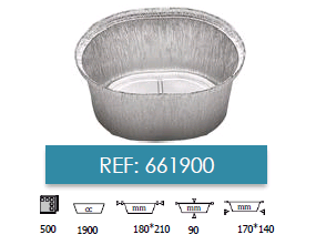 Embalagens alumínio take away