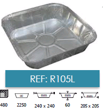 Embalagens alumínio take away