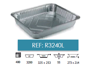 Embalagens alumínio take away