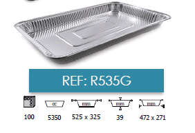 Embalagens alumínio take away
