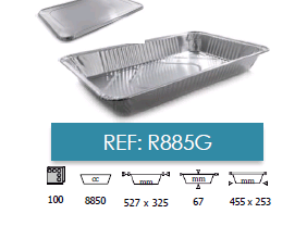 Embalagens alumínio take away